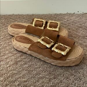 SCHUTZ Enola Rope Platform Sandals